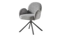 Set Masă Living DTM0408 Extensibilă cu 6 Scaune DCM0518 AS Gri 7