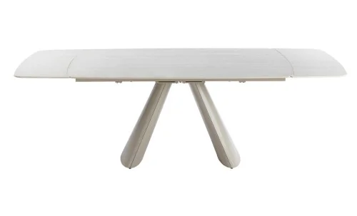 Set Masă Living DTM0408 Extensibilă cu 6 Scaune DCM0518 AS Bej