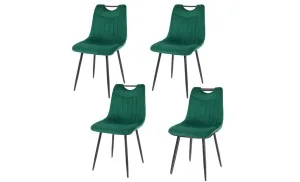 Set 4 Scaune KJC0358 Verde