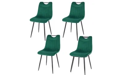 Set 4 Scaune KJC0358 Verde