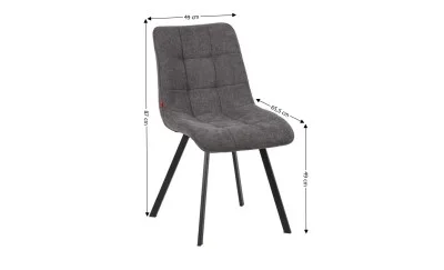 Scaun Living DCM1801CF Gri