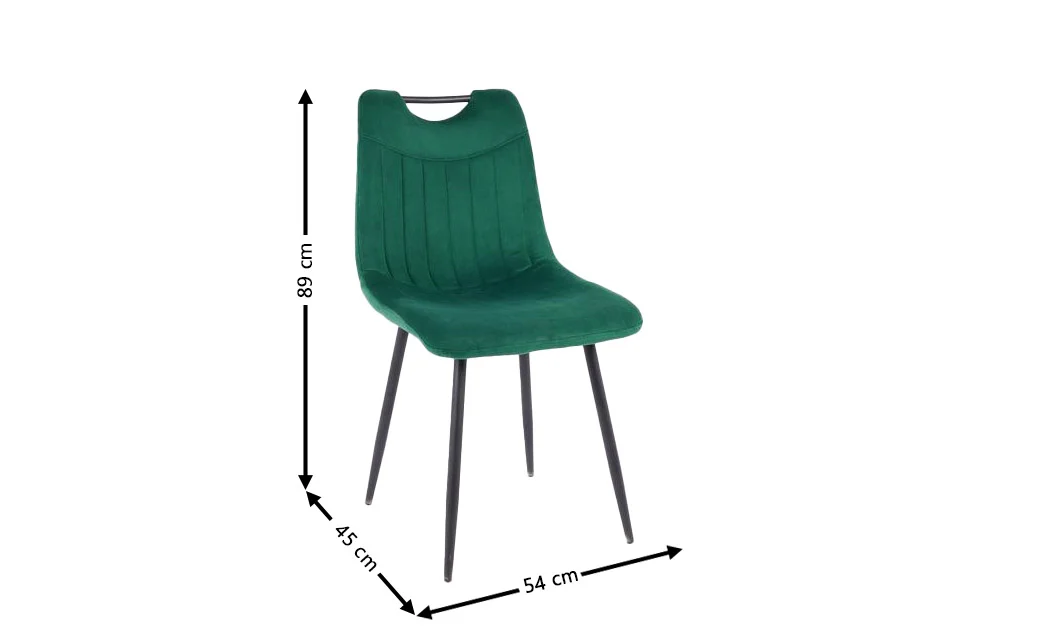 Scaun Living Tapitat KJC0358 Verde 3