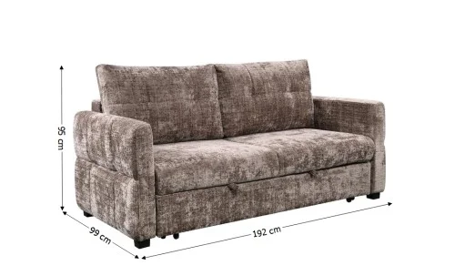 Canapea Extensibilă Cremona 7911-24, Maro