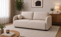 Canapea Extensibilă Santiago , Cu Ladă Depozitare, Stofă Premium Cremona 02