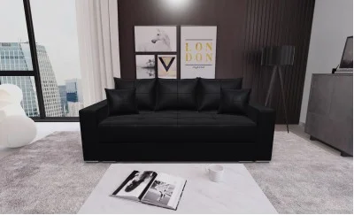 Canapea Extensibilă Claudia Bonell Mini, Negru