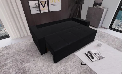 Canapea Extensibilă Claudia Bonell Mini, Negru