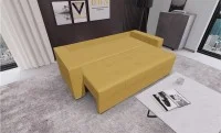 Canapea Extensibilă Claudia Bonell Mini, Mustar 2