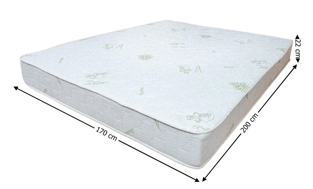 Saltea Bonell Aloe Vera, 170x200x22 cm 1