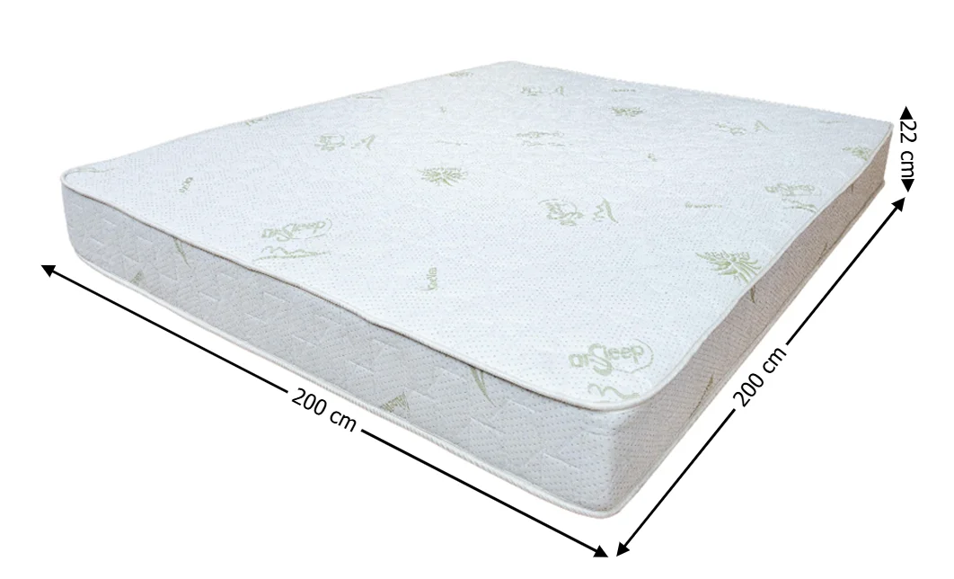 Saltea Bonell Aloe Vera, 200x200x22 cm 1