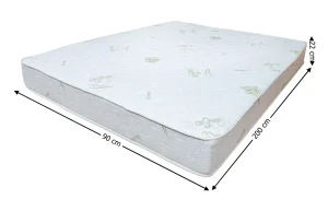 Saltea Bonell Aloe Vera, 90x200x22 cm