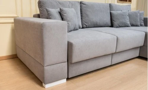 Colțar Extensibil Boston Gri - Vega 10 Dreapta	