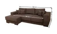 Colțar Extensibil Boston Maro - Vega 36 Stânga 3