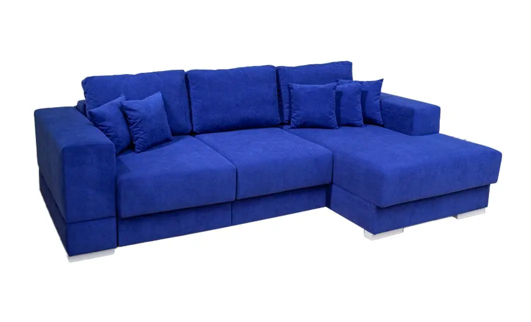 Colțar Extensibil Boston Albastru - Vega 38 Dreapta	