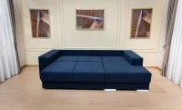 Colțar Extensibil Boston Albastru închis- Vega 39 Dreapta	