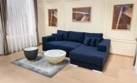 Colțar Extensibil Boston Albastru închis- Vega 39 Dreapta	 7