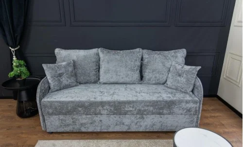 Canapea Extensibilă Adelina Bonell Mini, Gri închis