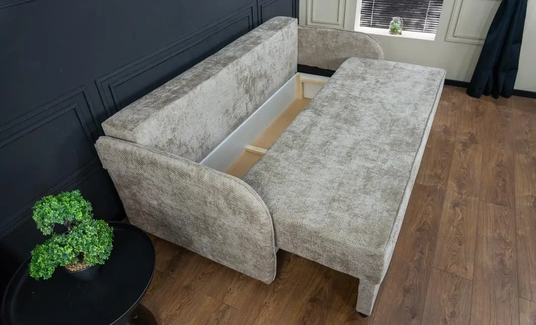 Canapea Extensibilă Adelina Bonell Mini, Maro Deschis 8