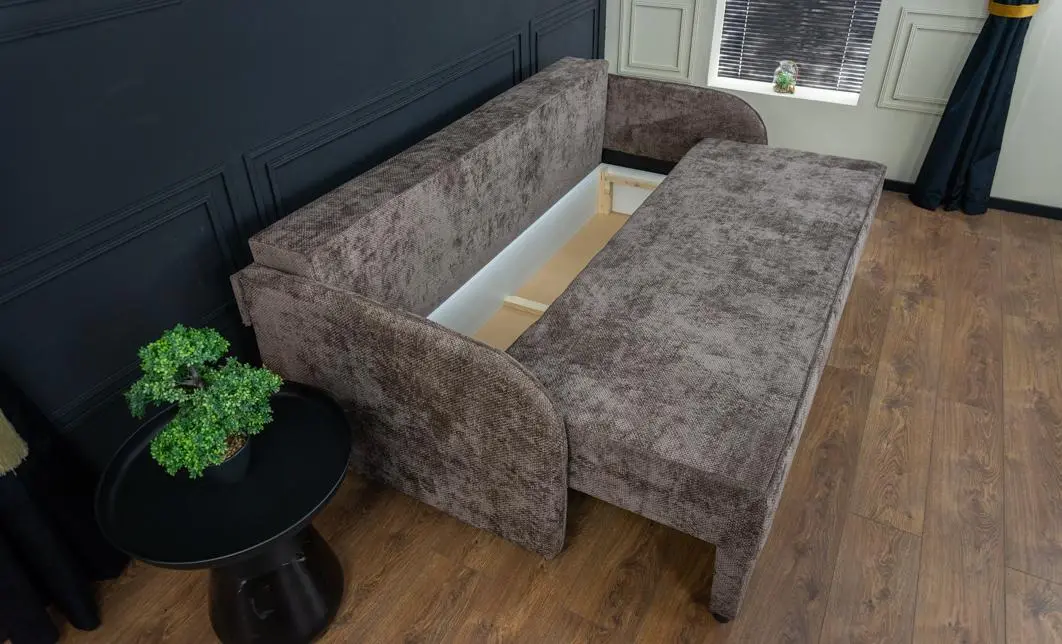 Canapea Extensibilă Adelina Bonell Mini, Maro 8