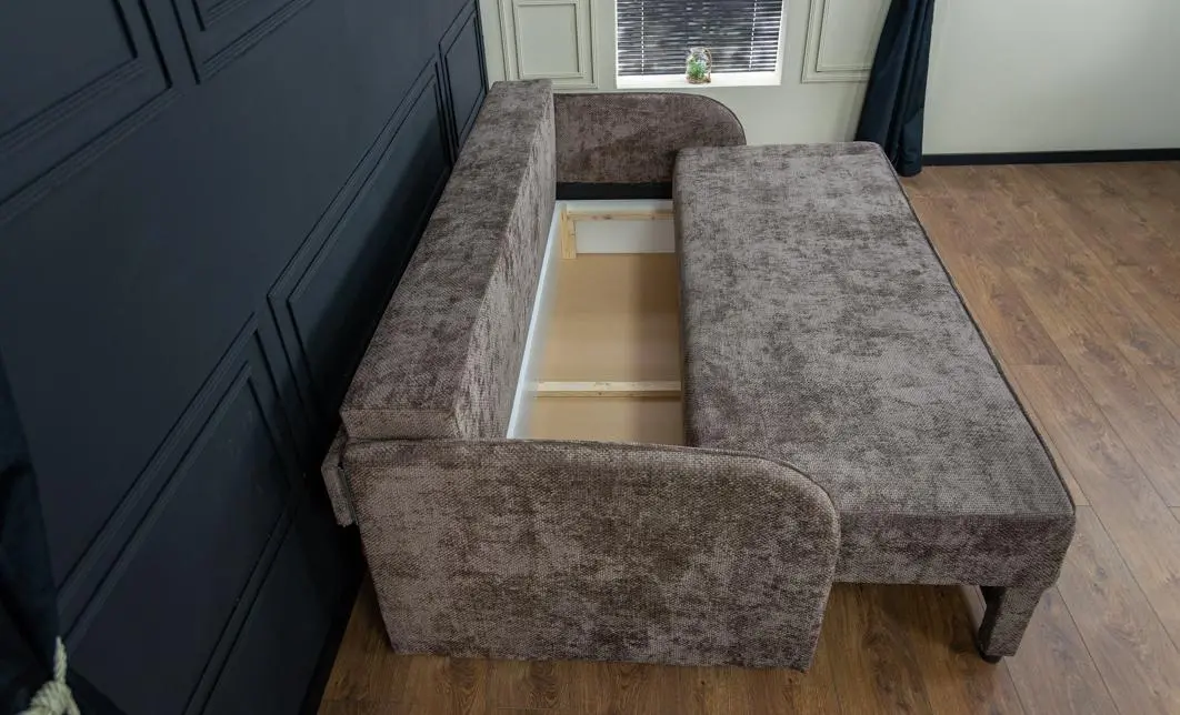 Canapea Extensibilă Adelina Bonell Mini, Maro 9