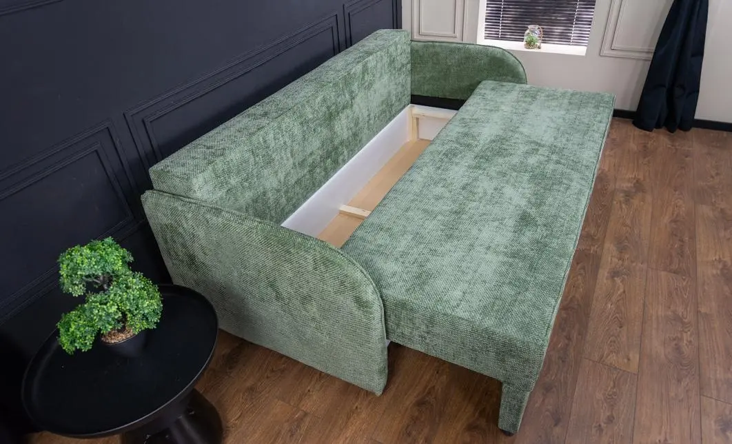 Canapea Extensibilă Adelina Memory Max, Verde 9