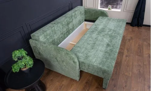 Canapea Extensibilă Adelina Memory Max, Verde