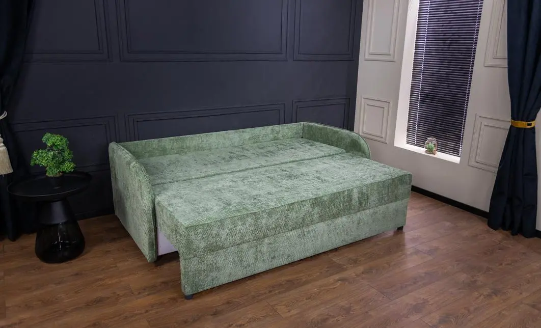 Canapea Extensibilă Adelina Memory Max, Verde 7