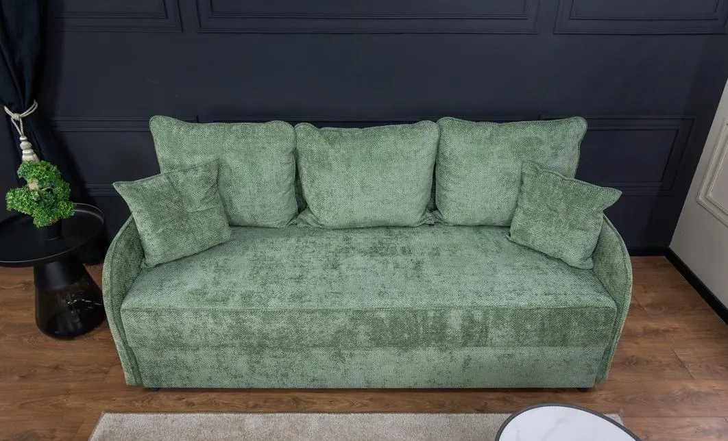Canapea Extensibilă Adelina Memory Max, Verde