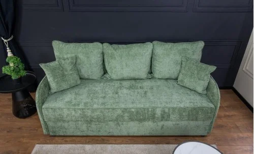Canapea Extensibilă Adelina Memory Max, Verde
