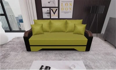 Canapea Extensibilă Bianca, Verde masliniu