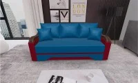 Canapea Extensibilă Bianca, Turquaz/Rosu