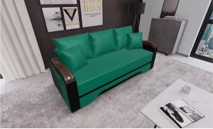 Canapea Extensibilă Bianca, Verde