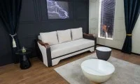 Canapea Extensibilă Bianca Bonell, Bej închis