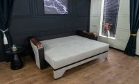 Canapea Extensibilă Bianca Bonell, Maro deschis 6