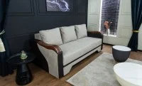 Canapea Extensibilă Bianca Bonell, Maro deschis 2