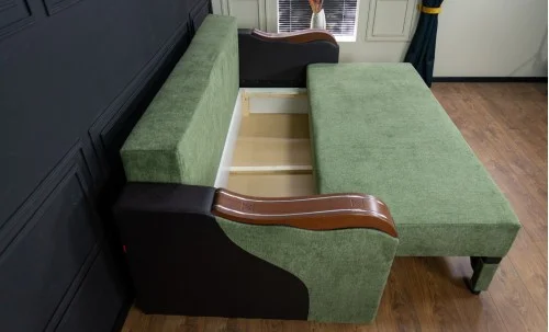 Canapea Extensibilă Bianca Bonell, Verde