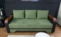 Canapea Extensibilă Bianca Bonell, Verde 4