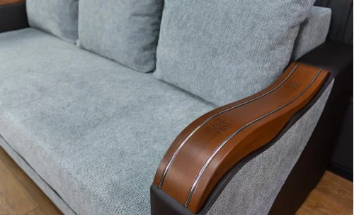 Canapea Extensibilă Bianca Memory, Gri albastrui