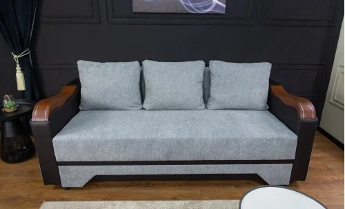 Canapea Extensibilă Bianca Memory, Gri albastrui