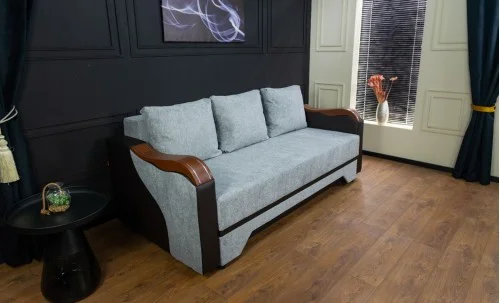 Canapea Extensibilă Bianca Memory, Gri albastrui