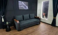 Canapea Extensibilă Bianca Memory, Negru 4