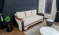 Canapea Extensibilă Bianca Bonell, Bej deschis 2