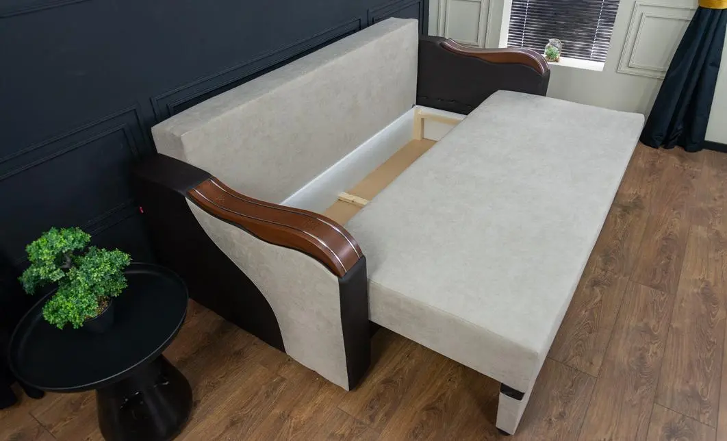 Canapea Extensibilă Bianca Bonell, Gri 6