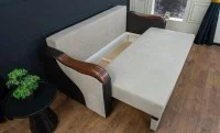 Canapea Extensibilă Bianca Bonell, Gri 6