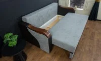 Canapea Extensibilă Bianca Bonell, Gri albastrui 7