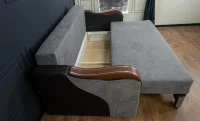 Canapea Extensibilă Bianca Bonell, Gri inchis 6