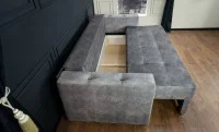 Canapea Extensibilă Vegas Memory Mini, Gri deschis 8