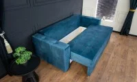 Canapea Extensibilă Vegas Bonell Mini, Albastru 9