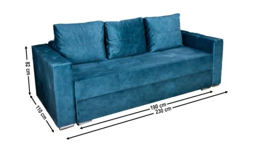 Canapea Extensibilă Vegas Bonell Max, Albastru