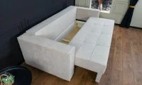 Canapea Extensibilă Claudia Memory Mini, Bej 9