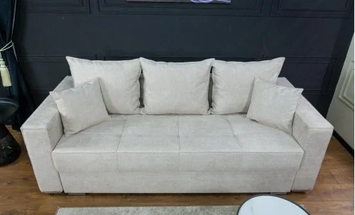Canapea Extensibilă Claudia Memory Mini, Bej